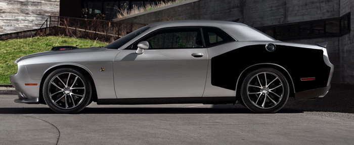2008 - Up Challenger Gen 2 Billboard Style Side Decals