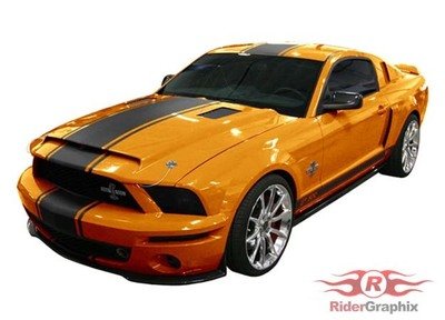 2005 - 2009 Ford Mustang Super Snake Style Stripe Kit