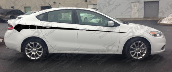 2013 - 2016 Dodge Dart Lower Bodyline Stripe Kit
