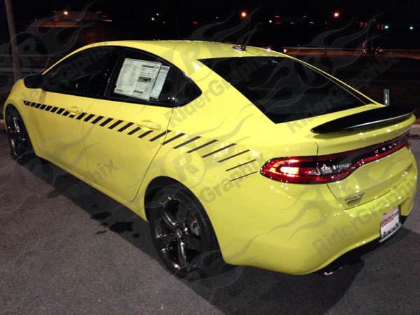 2013 - 2016 Dodge Dart Lower Bodyline Stripe Kit