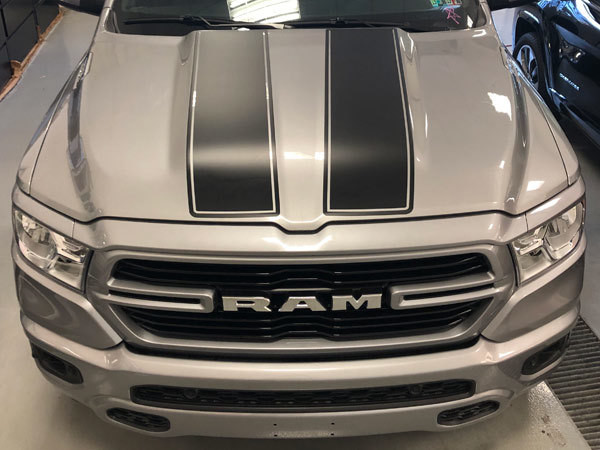 2019 - Up Ram 1500 Standard Hood Decal Graphics