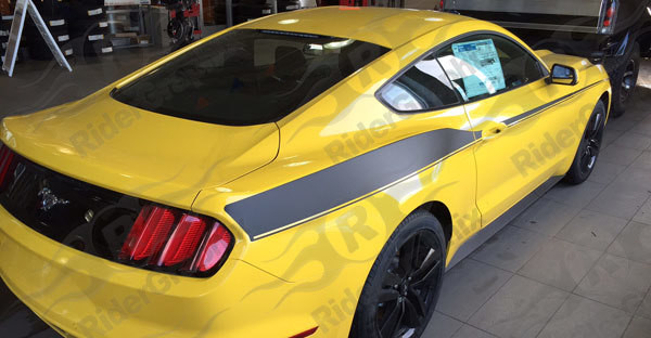 2015 - 2023 Mustang Upper Bodyline Side Accent Stripes