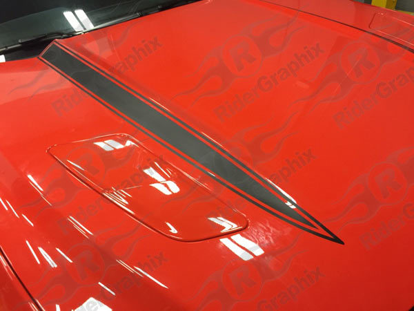 2015 - 2018 Mustang Hood Spear Accent Graphics - Bild 13 von 77