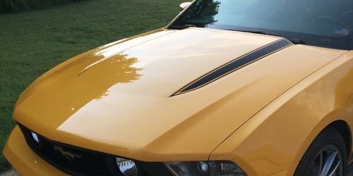 2010-2014 Mustang Hood Spear Accent Graphics