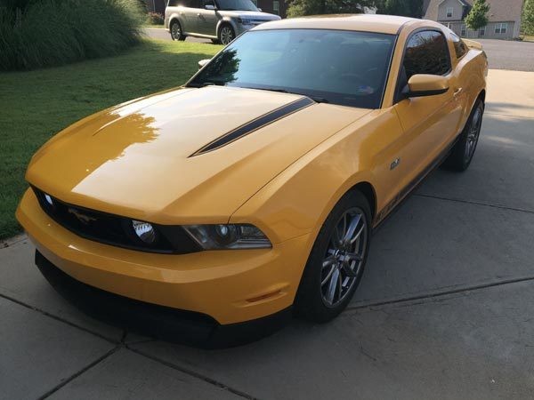 2010-2014 Mustang Hood Spear Accent Graphics