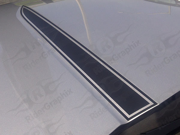 2010-2014 Mustang Hood Spear Accent Graphics