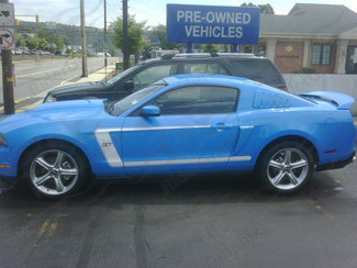 2010-2014 Mustang 69 Boss 302 Style Reverse C Stripe Kit (Custom Style)