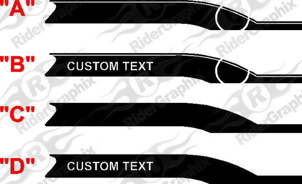 2016 - Up Camaro Modern Yenko Sport Side Stripes