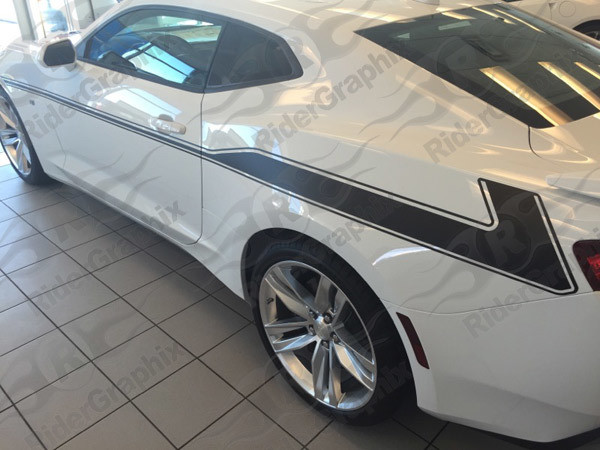 2016 - Up Camaro 69 Yenko Style Sport Side Stripes