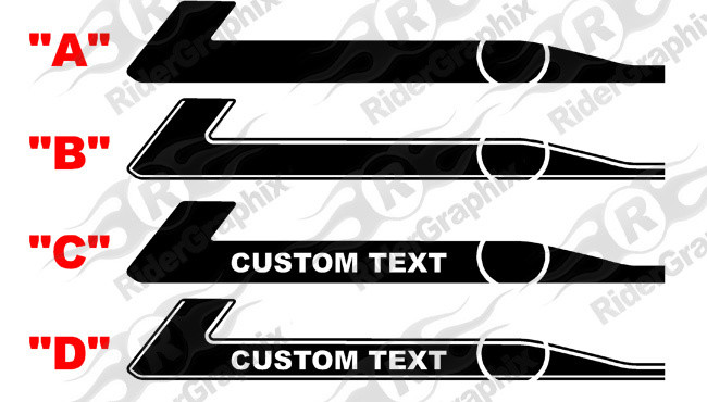 2016 - Up Camaro 69 Yenko Style Sport Side Stripes