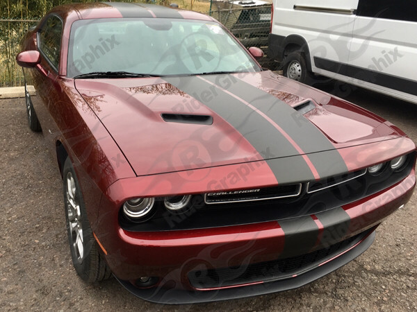 2015 - up Challenger 392 SRT Style Rally Stripes