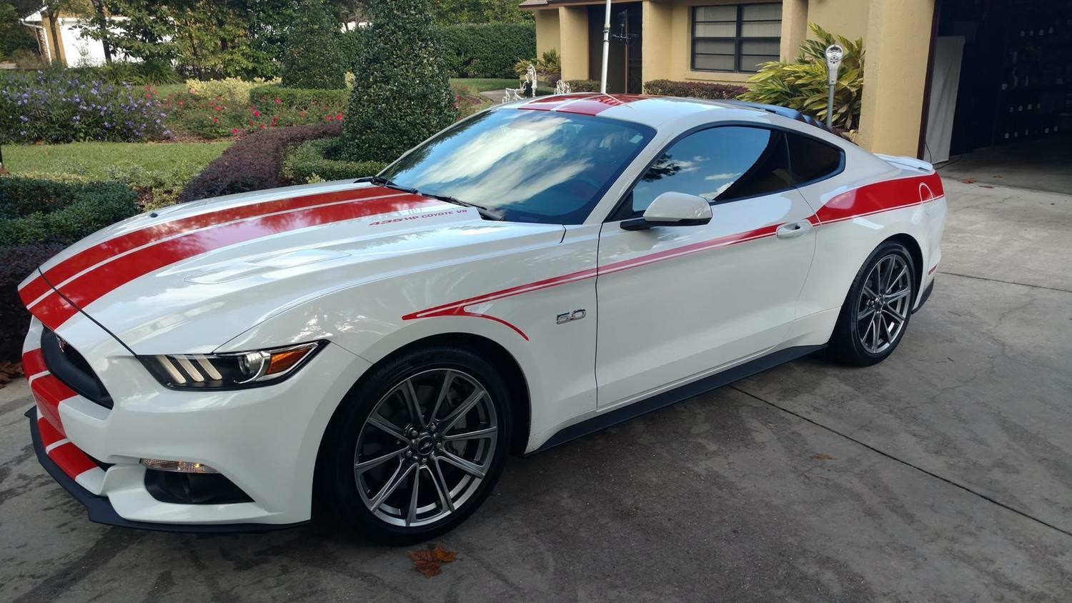 2015 - 2023 Mustang Devil Tail Side Stripes