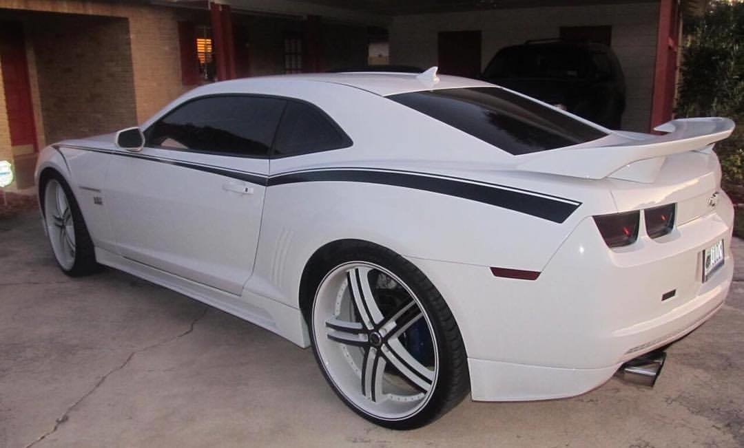 2010 - 2015 Camaro Devil Tail Side Stripes