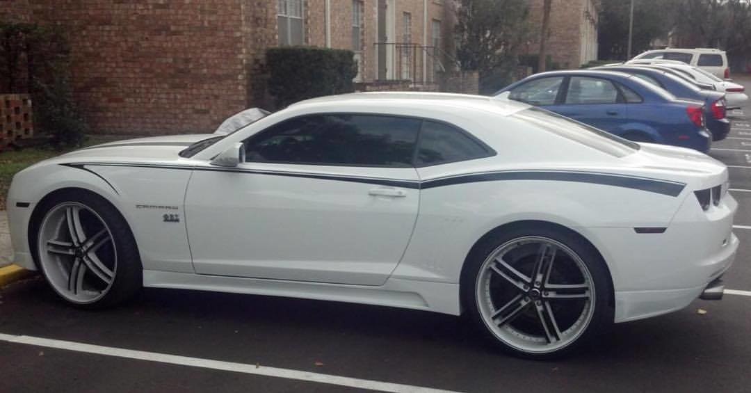 2010 - 2015 Camaro Devil Tail Side Stripes