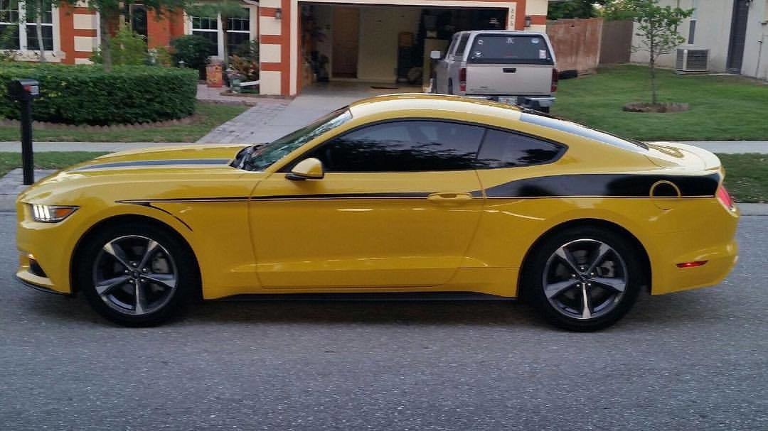 2015 - 2023 Mustang Devil Tail Side Stripes