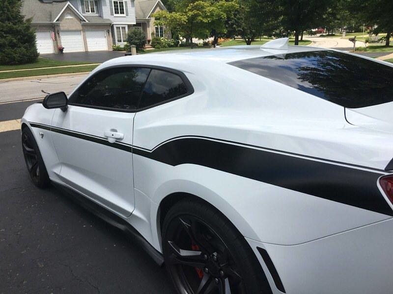 2016 - Up Camaro Modern Yenko Sport Side Stripes