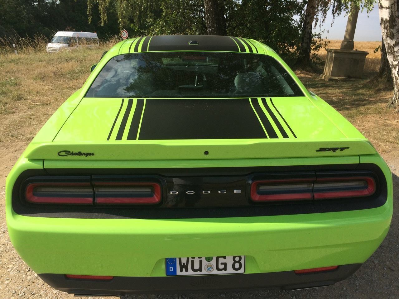 2014 - Up Dodge Challenger Shaker Full Stripe Kit