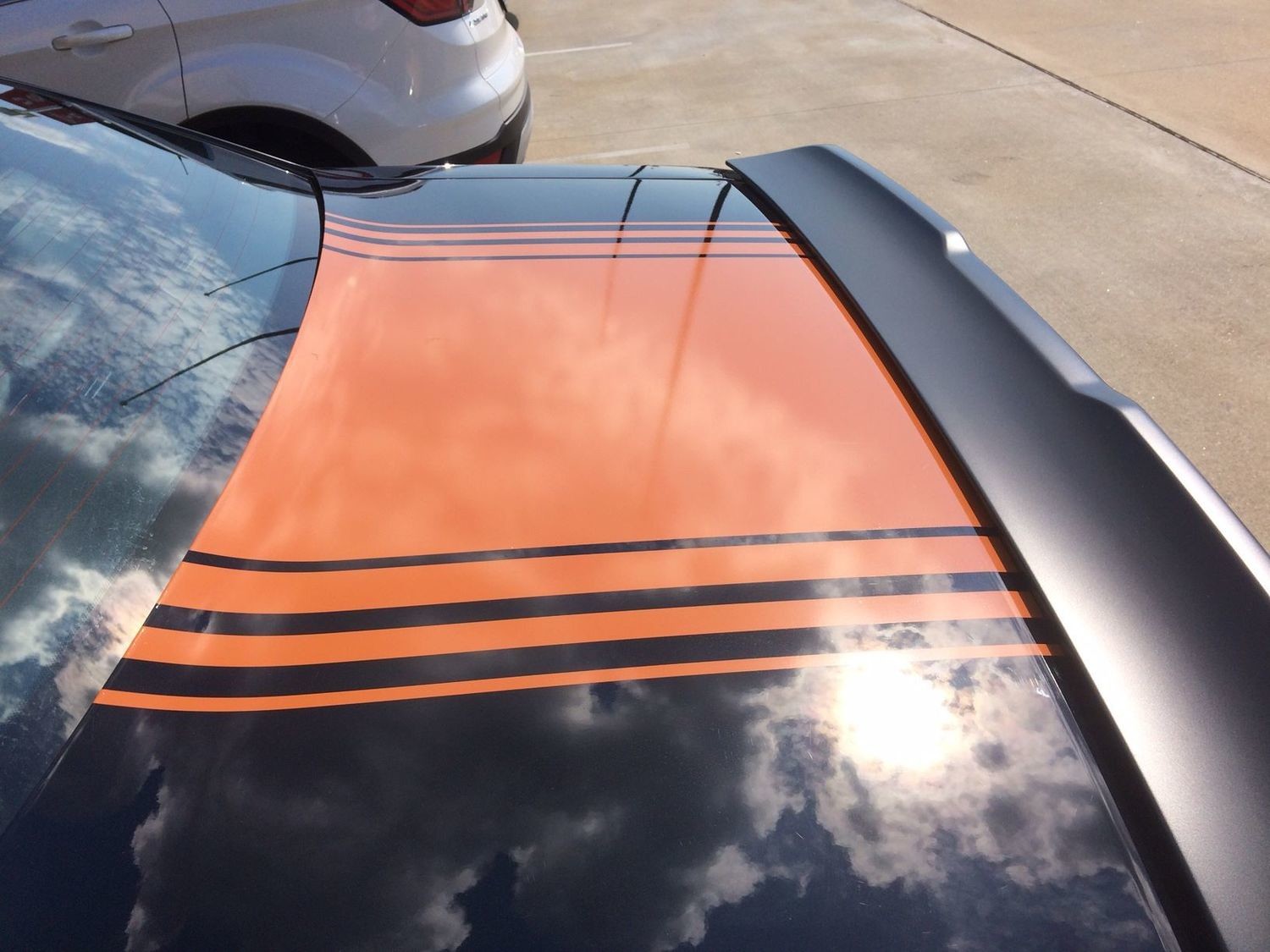 2014 - Up Dodge Challenger Shaker Full Stripe Kit