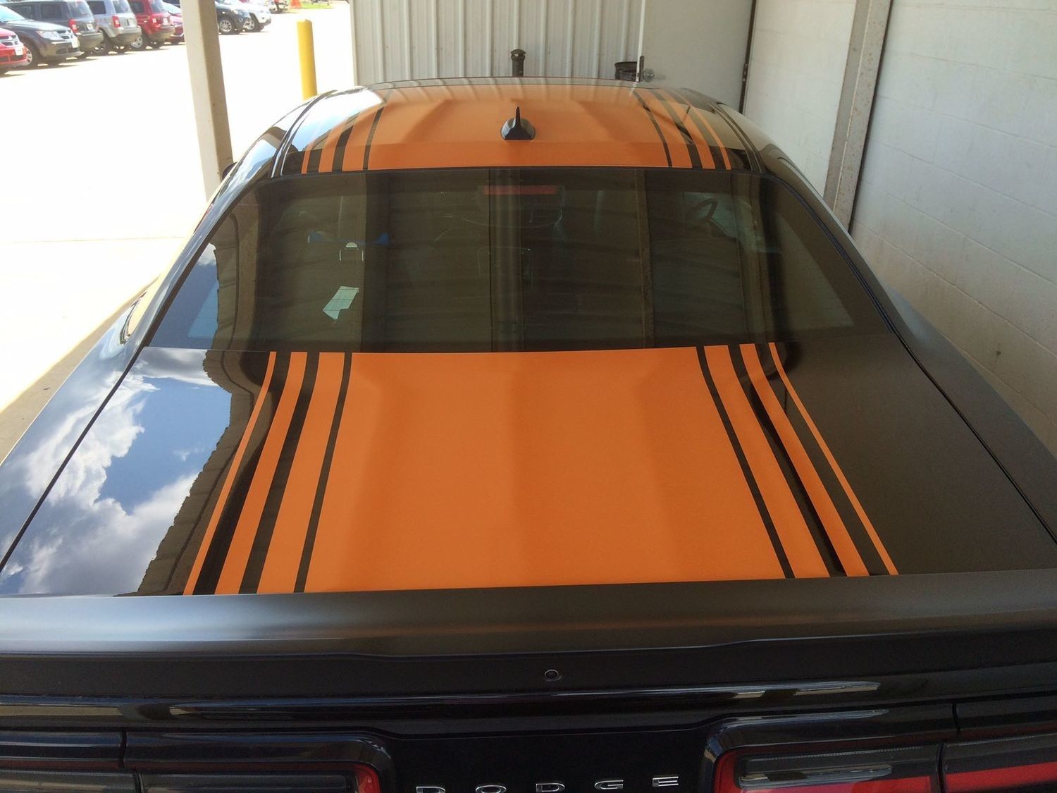 2014 - Up Dodge Challenger Shaker Full Stripe Kit