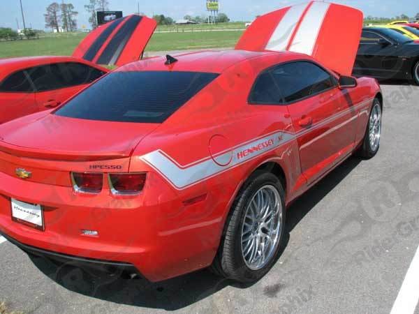 2010 - 2015 Camaro 69 Yenko Style Sport Side Stripes