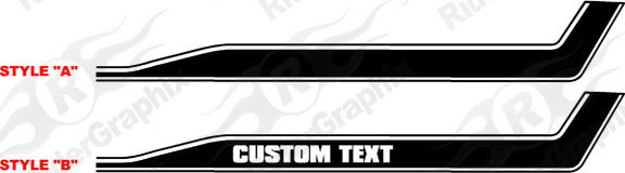 2010 - 2015 Camaro 69 Yenko Style Sport Side Stripes