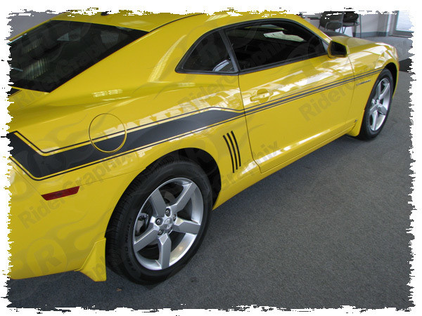 2010 - 2015 Camaro 69 Yenko Style Sport Side Stripes