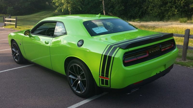 2008 - Up Dodge Challenger Bumble Bee Style Tail Stripes
