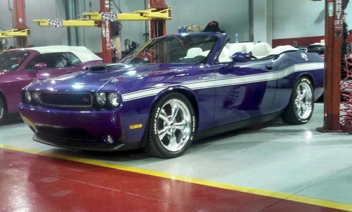 2008 - Up Dodge Challenger "1970 R/T Style" Full Length Lower Bodyline Side Stripe Kit