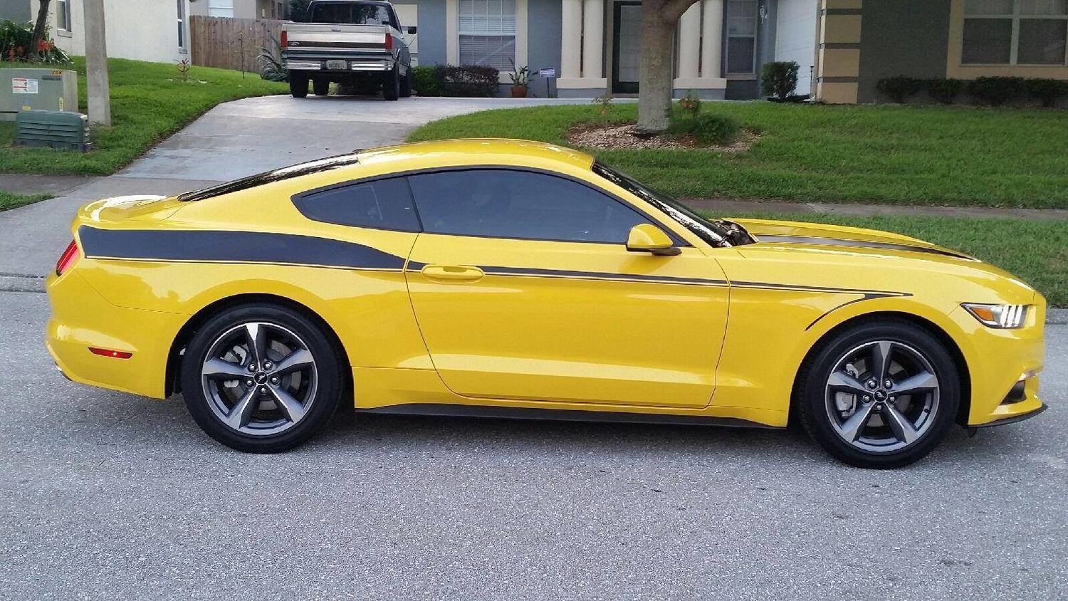 2015 - 2023 Mustang Devil Tail Side Stripes