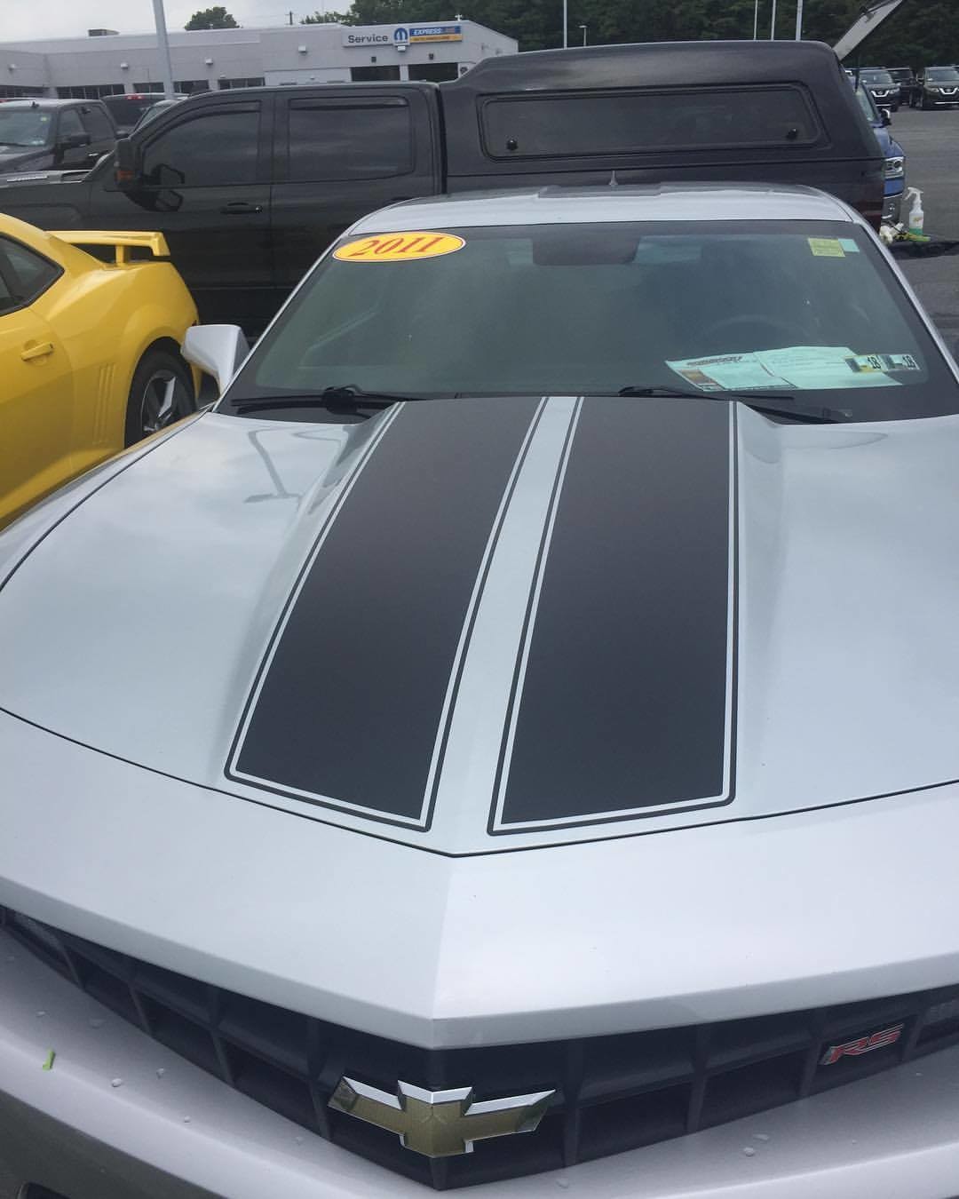 2010 - 2015 Camaro Narrow Style Rally Stripes