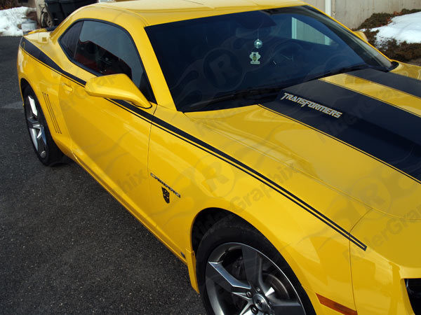 2010 - 2015 Camaro Full Side Upper Body Accent Stripes