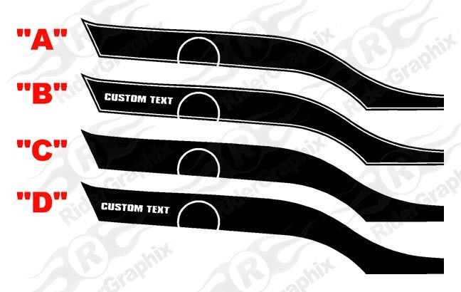 2010 - 2015 Camaro Modern Yenko Style Sport Side Stripes
