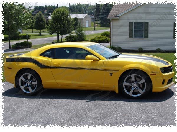 2010 - 2015 Camaro Modern Yenko Style Sport Side Stripes