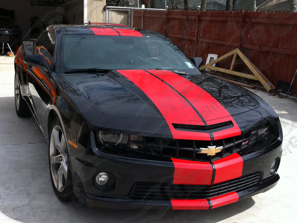 2010 - 2013 Camaro Pace Car Style Rally Stripe Kit