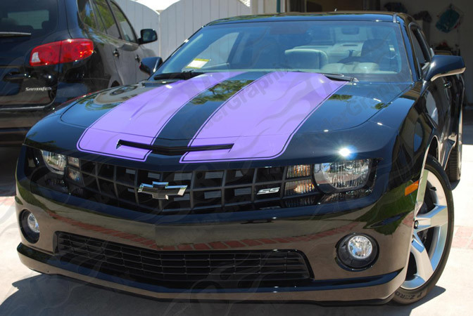 2010 - 2015 Camaro Bumble Bee Style Extended Length Rally Stripe Kit