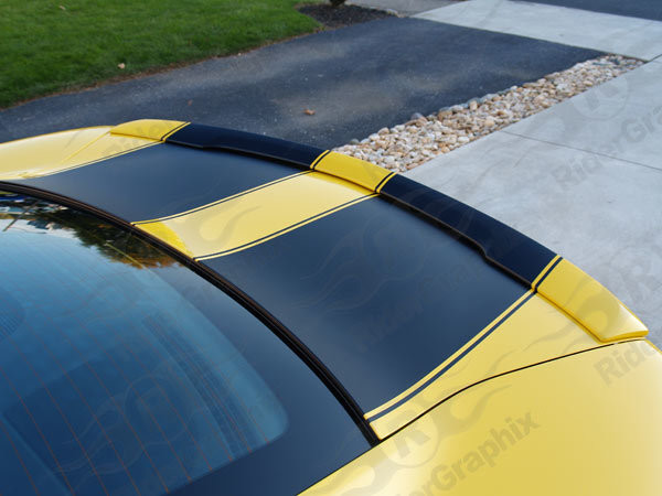 2010 - 2015 Camaro Bumble Bee Style Extended Length Rally Stripe Kit