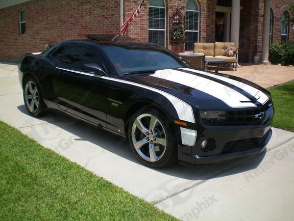2010 - 2015 Camaro Bumble Bee Style Extended Length Rally Stripe Kit