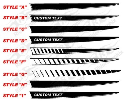 2010 - 2015 Camaro Hood Spear Graphics