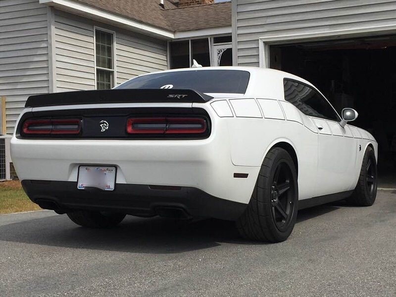 2008 - Up Dodge Challenger Full Body Length Upper Strobe Side Stripes