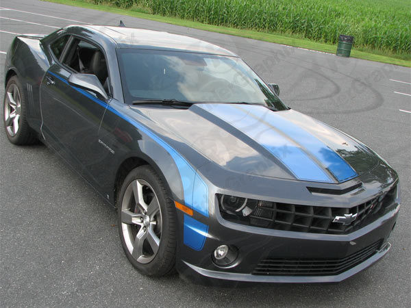 2010 - 2015 Camaro Side Retro Hockey Stripe Graphics