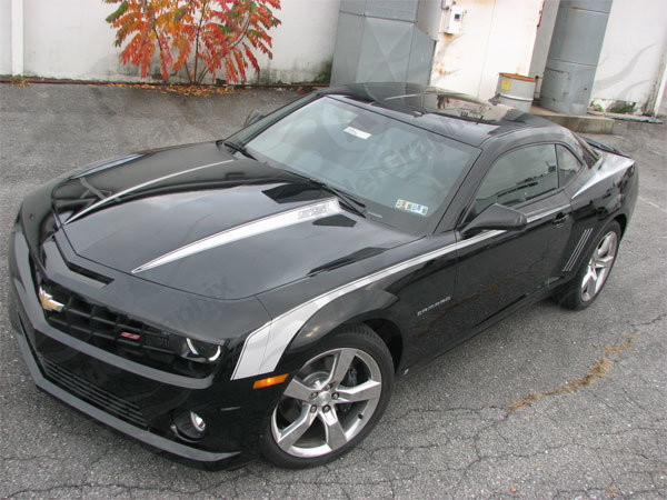 2010 - 2015 Camaro Side Retro Hockey Stripe Graphics