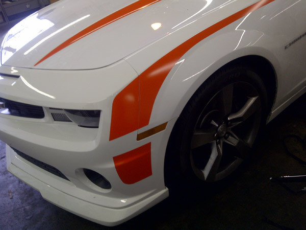 2010 - 2015 Camaro Side Retro Hockey Stripe Graphics