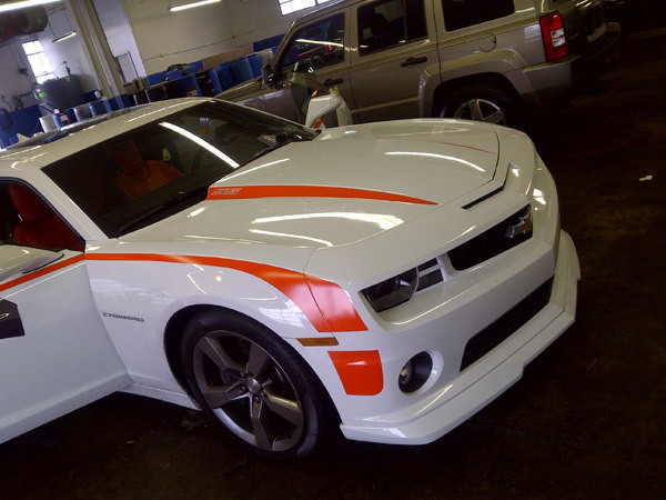 2010 - 2015 Camaro Side Retro Hockey Stripe Graphics