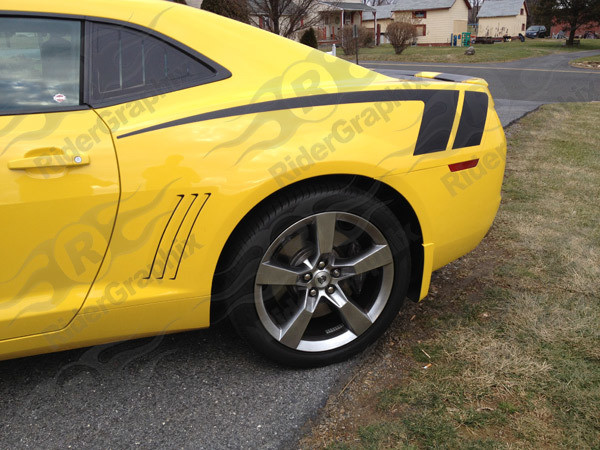 2010 - 2015 Camaro Side COPO Style Hockey Stripe Graphics