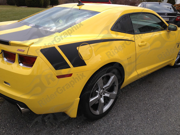 2010 - 2015 Camaro Side COPO Style Hockey Stripe Graphics