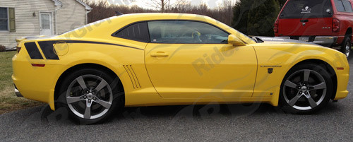 2010 - 2015 Camaro Side COPO Style Hockey Stripe Graphics