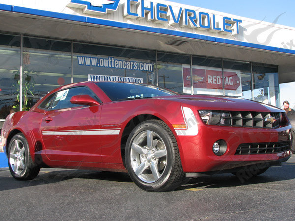 2010 - 2015 Camaro Mid-Body Line Stripe Graphics