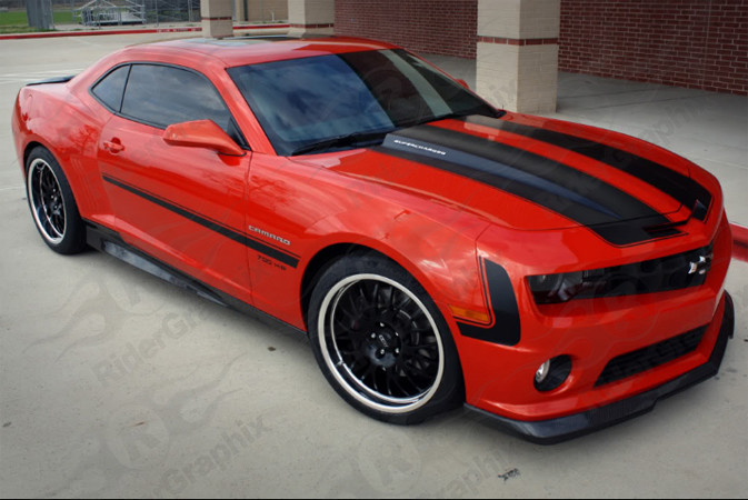 2010 - 2015 Camaro Mid-Body Line Stripe Graphics
