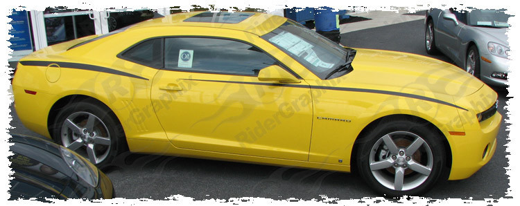 2010 - 2015 Camaro Upper Fender Accent Stripe Kit