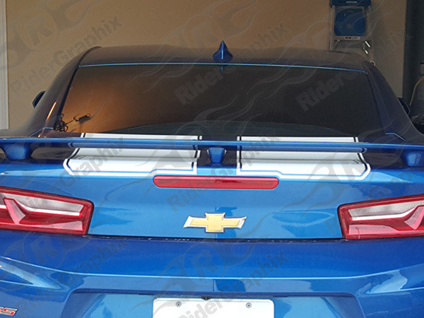 2016 - 2018 Camaro SS Coupe Factory Style Rally Stripes